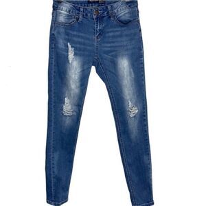 IRIS MODERN VINTAGE DISTRESSED ANKLE JEANS SZ. 15